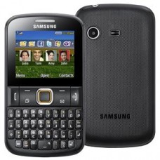 CELULAR SAMSUNG E2220 CHAT 222 PRETO QWERTY CÂMERA INTEGRADA MP3 PLAYER RÁDIO FM CARTÃO 2GB